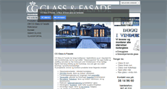 Desktop Screenshot of glassfasade.no
