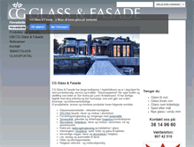 Tablet Screenshot of glassfasade.no
